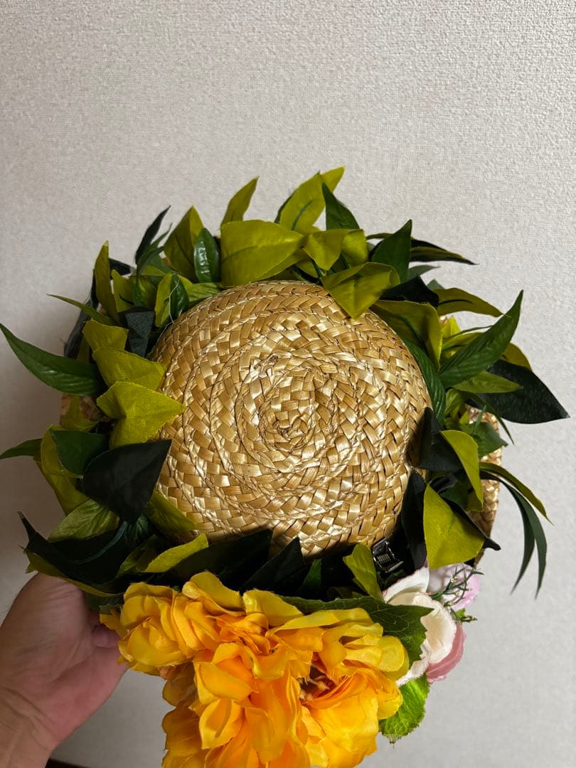 フラダンス 衣装 セット ワンピース6点＋レイ＋帽子 ハワイアン ドレスセット