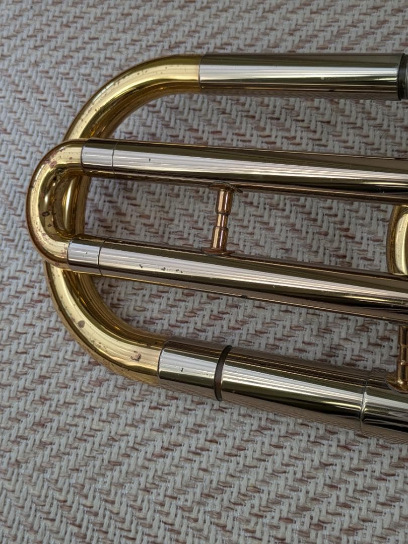 YAMAHA ヤマハ テナーバストロンボーン YSL-648 マウスピース２付き