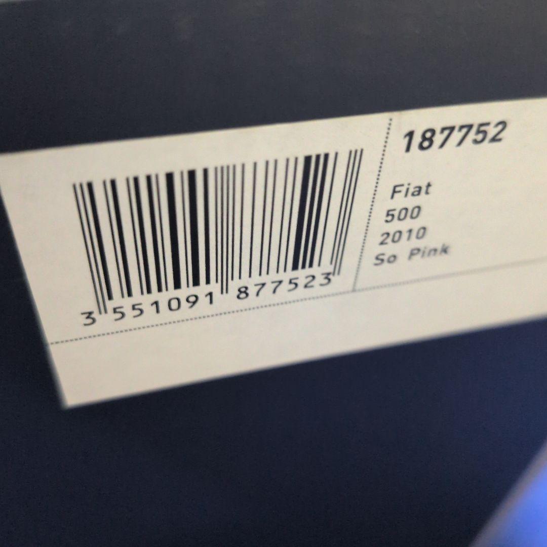 ミニカー NOREV 1/18 Fiat 500