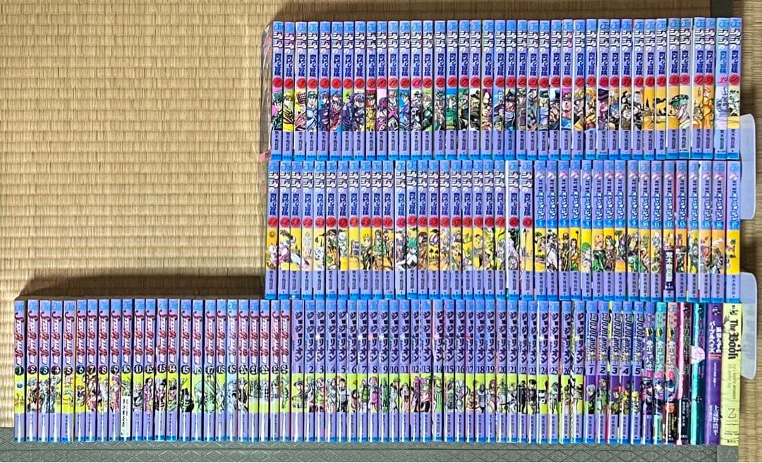 【5.6日限定セール！】【美品多数】ジョジョの奇妙な冒険 全136巻＋関連本7冊