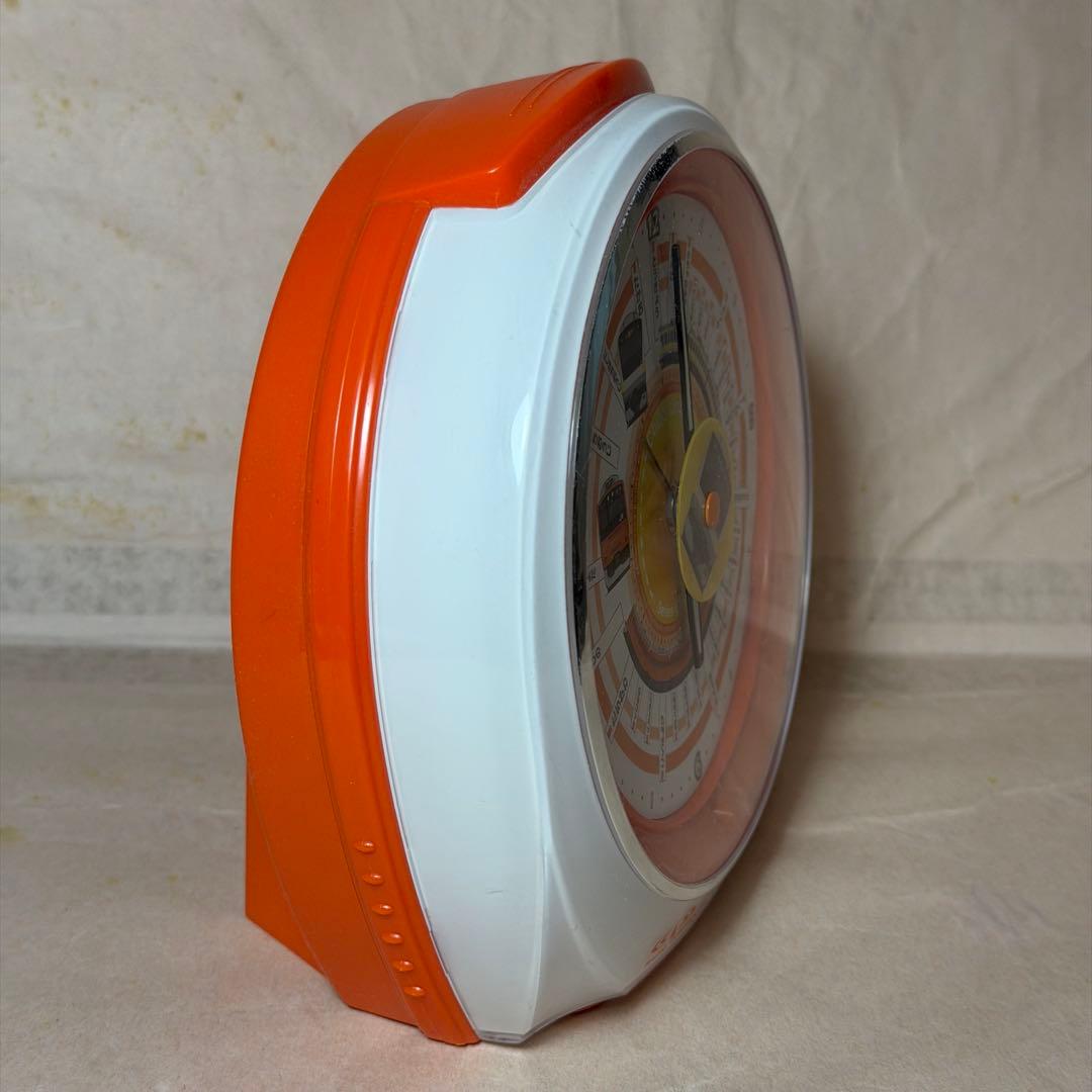 JR中央線中央特快 駅メロ 電波目覚まし時計 日車夢工房 発車メロディクロック