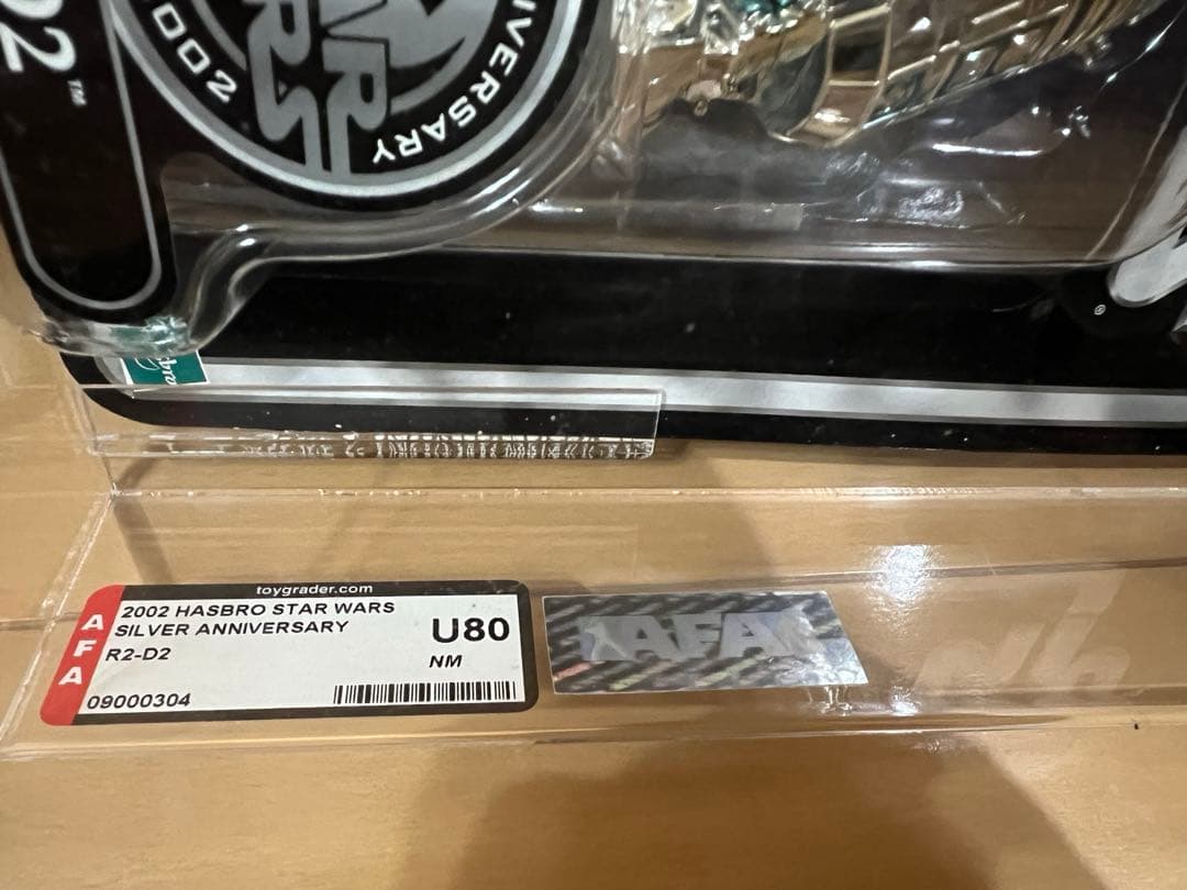 STARWARS シルバーアニバーサリーR2-D2 AFA鑑定済