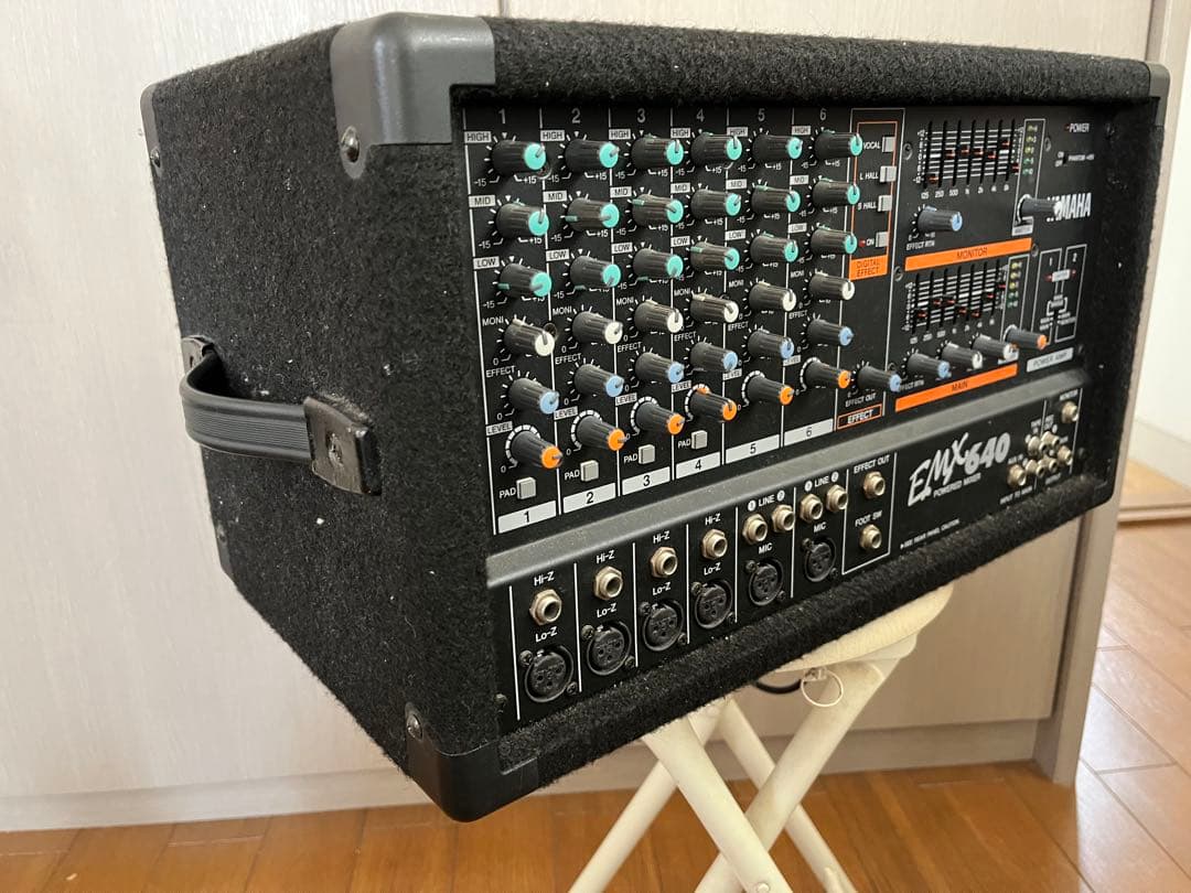 YAMAHA EMX640 パワードミキサー