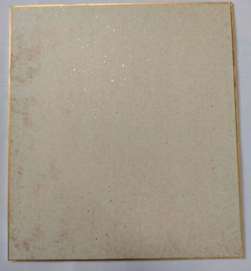 聖悠紀 直筆イラスト　直筆サイン入り色紙（超人ロック ）匿名配送