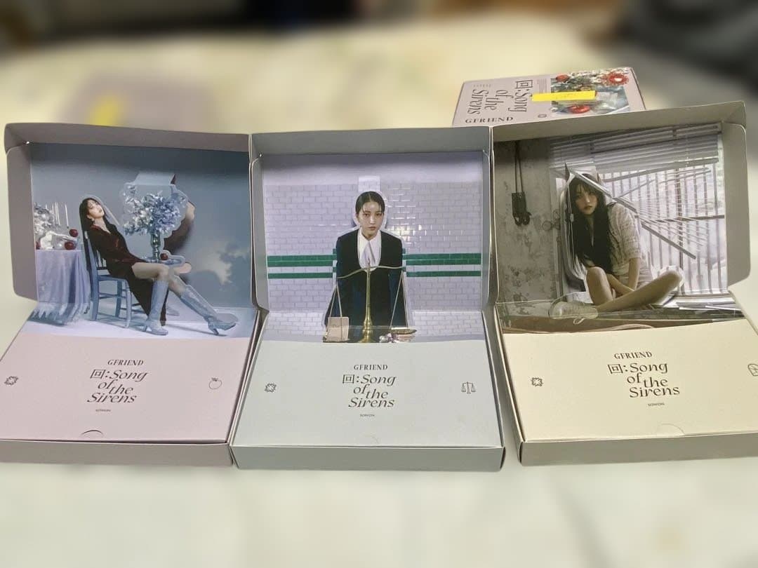 GFRIEND 回:Song of the Sirens ソウォン3形態セット
