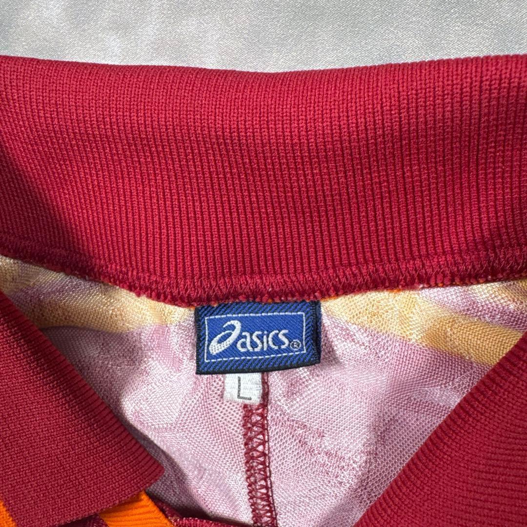 イタリア製1995-96 asics ASローマ背番号8スタットゥートR21