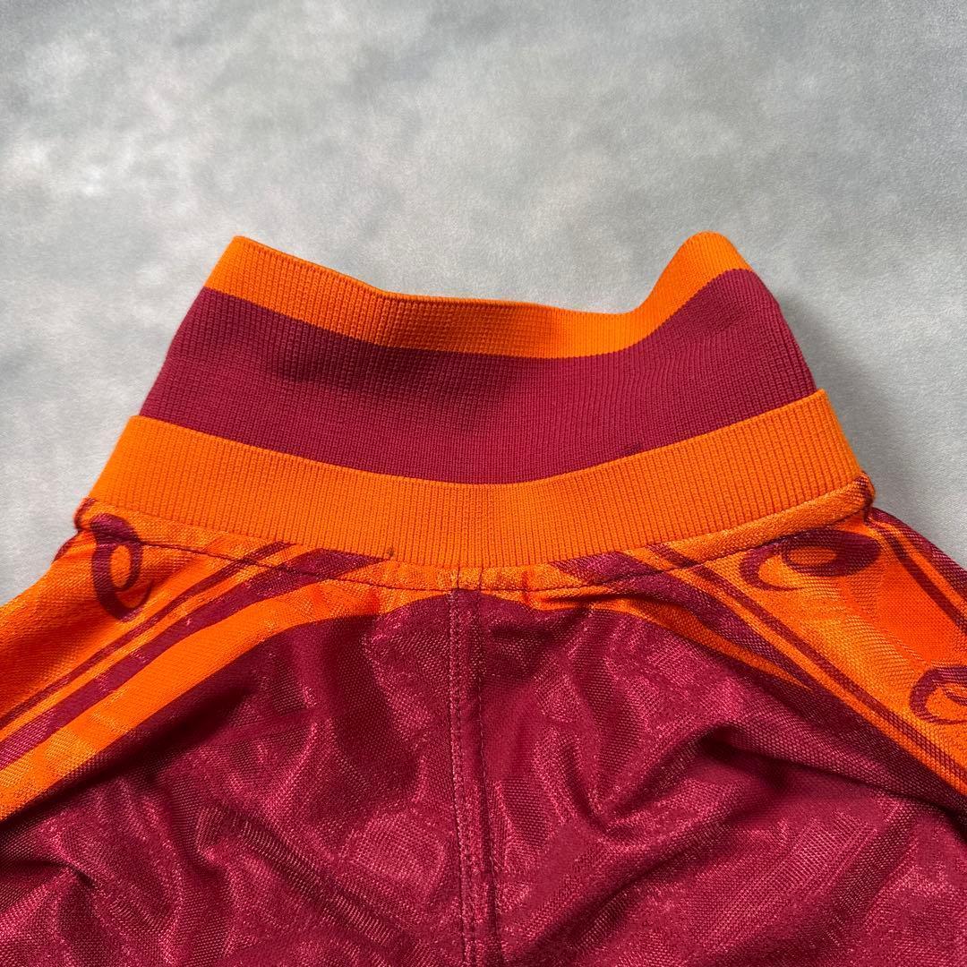 イタリア製1995-96 asics ASローマ背番号8スタットゥートR21