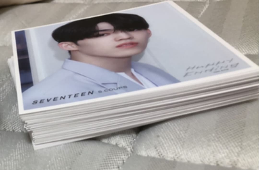 SEVENTEEN happy ending エントリーカード　握手会　ハイタ会