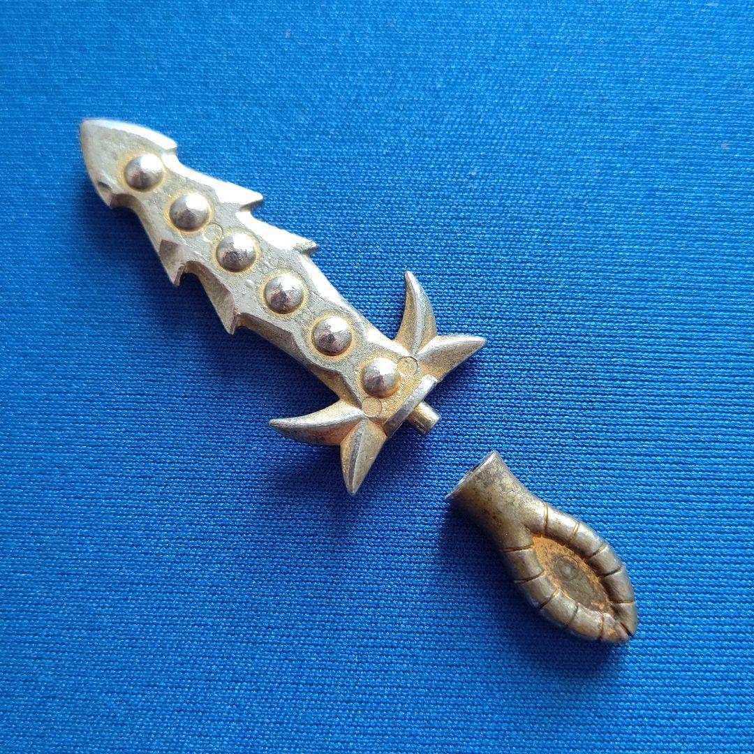 ビックリマン　ガチャ当時物　ダイキャスト製　ワンダーマリアの剣　六星球ソード