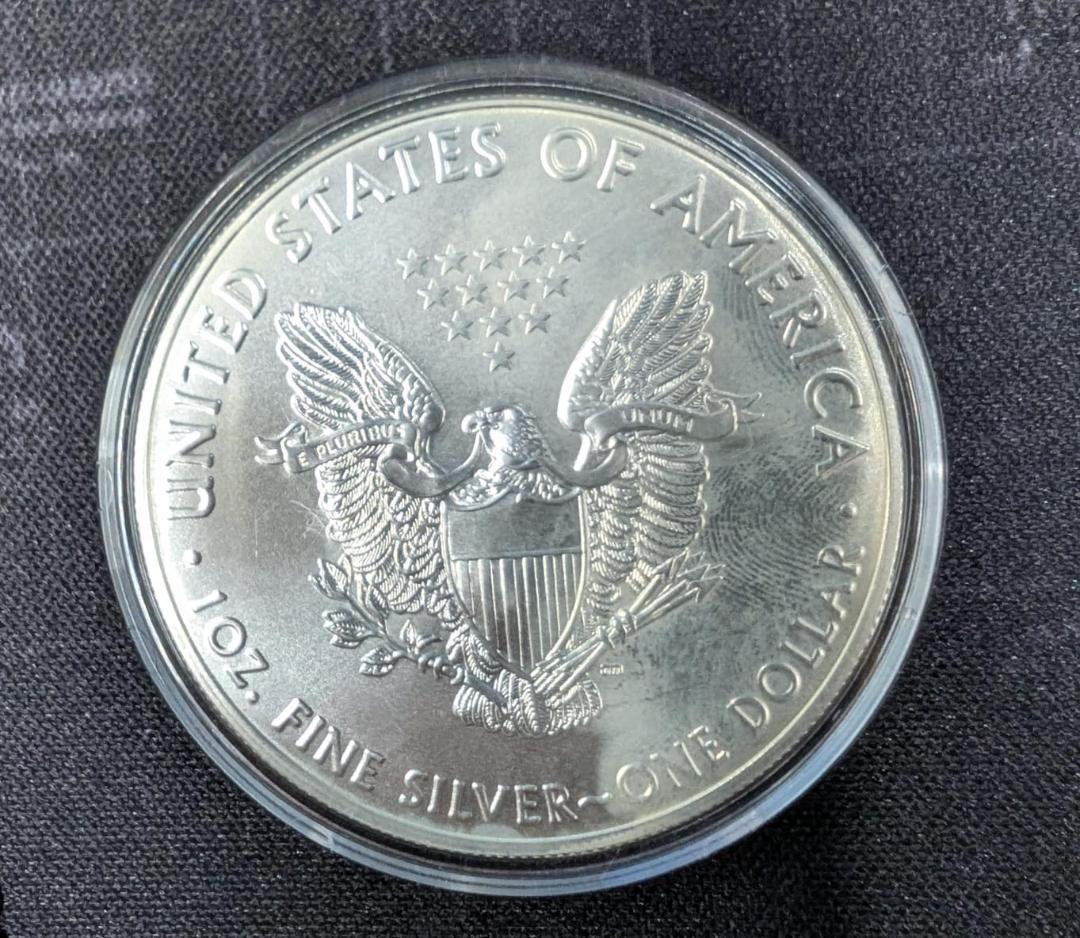 アメリカ 2021 イーグル 1ドル 1オンス 銀貨 【1枚】