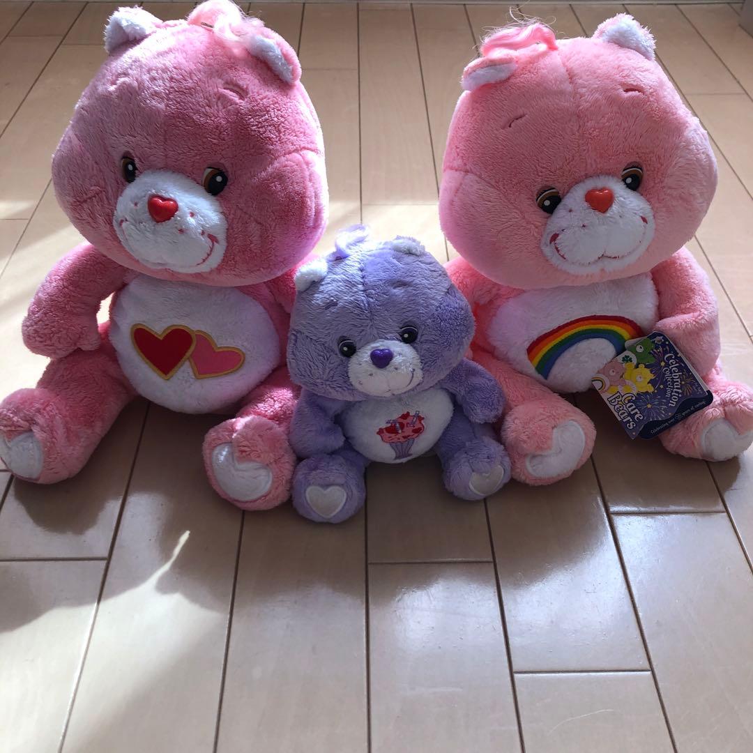 ケアベア♡20周年セレブレーションコレクション♡ラブアロット♡チア♡シェアベア♡