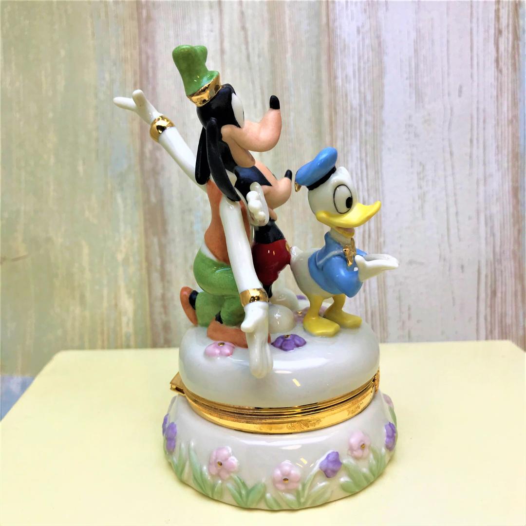 レア★ミッキーマウス ドナルドダック グーフィー ★レノックス LENOX