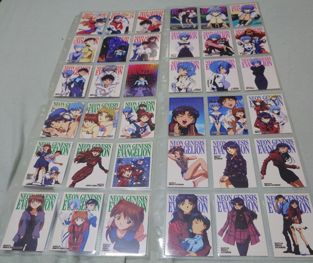 エヴァンゲリオン　カードダスマスターズ 他　コンプリート　合計５００枚