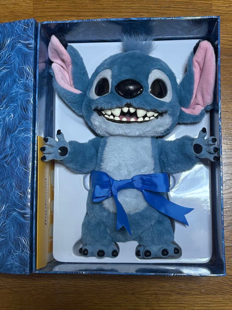 スティッチ　海外限定！リアル　ぬいぐるみ　28cm　実写版　海外公式正規品
