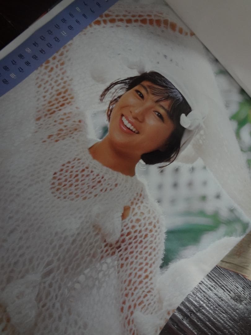 堀ちえみ  1986オリジナルカレンダーバックナンバー