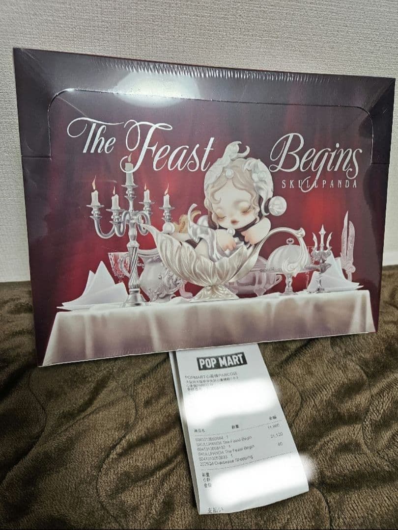 ポップマート スカルパンダ ザ フィースト ビギンズ シリーズ フィギュア