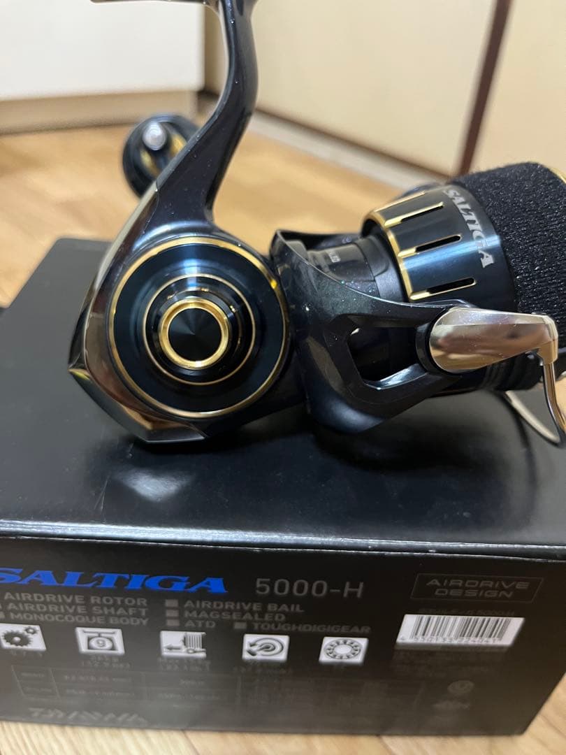 ダイワ SALTIGA 5000-H + PE varivas 2.0 300m