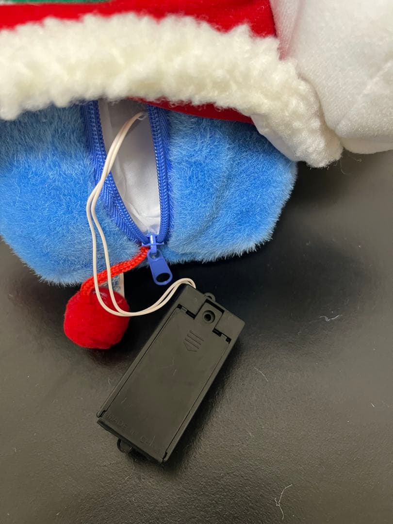 ドラえもん　クリスマス　サンタ　ぬいぐるみ　メロディ付き　希少