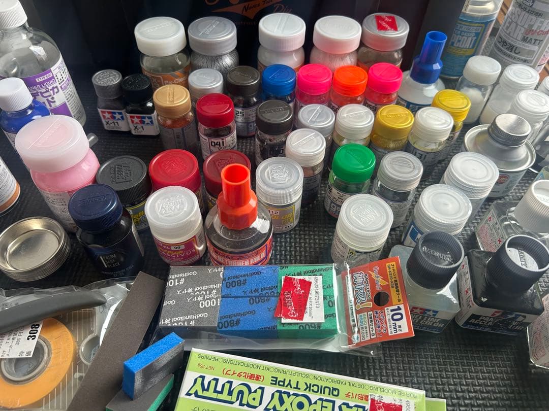 Mr.リニアコンプレッサーl7 プラチナセット　他塗料等