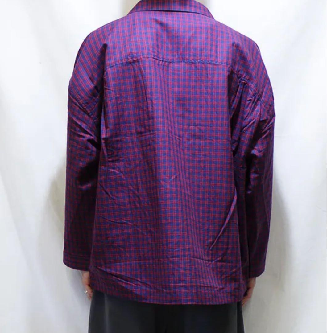 tightbooth PLAID ROLL-UP SHIRT新品