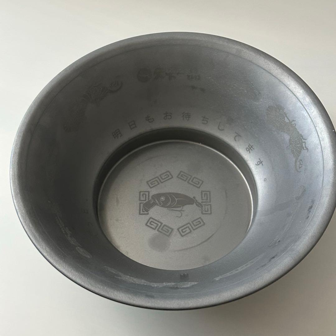 depsコラボ天下一品ラーメンどんぶり チタン製