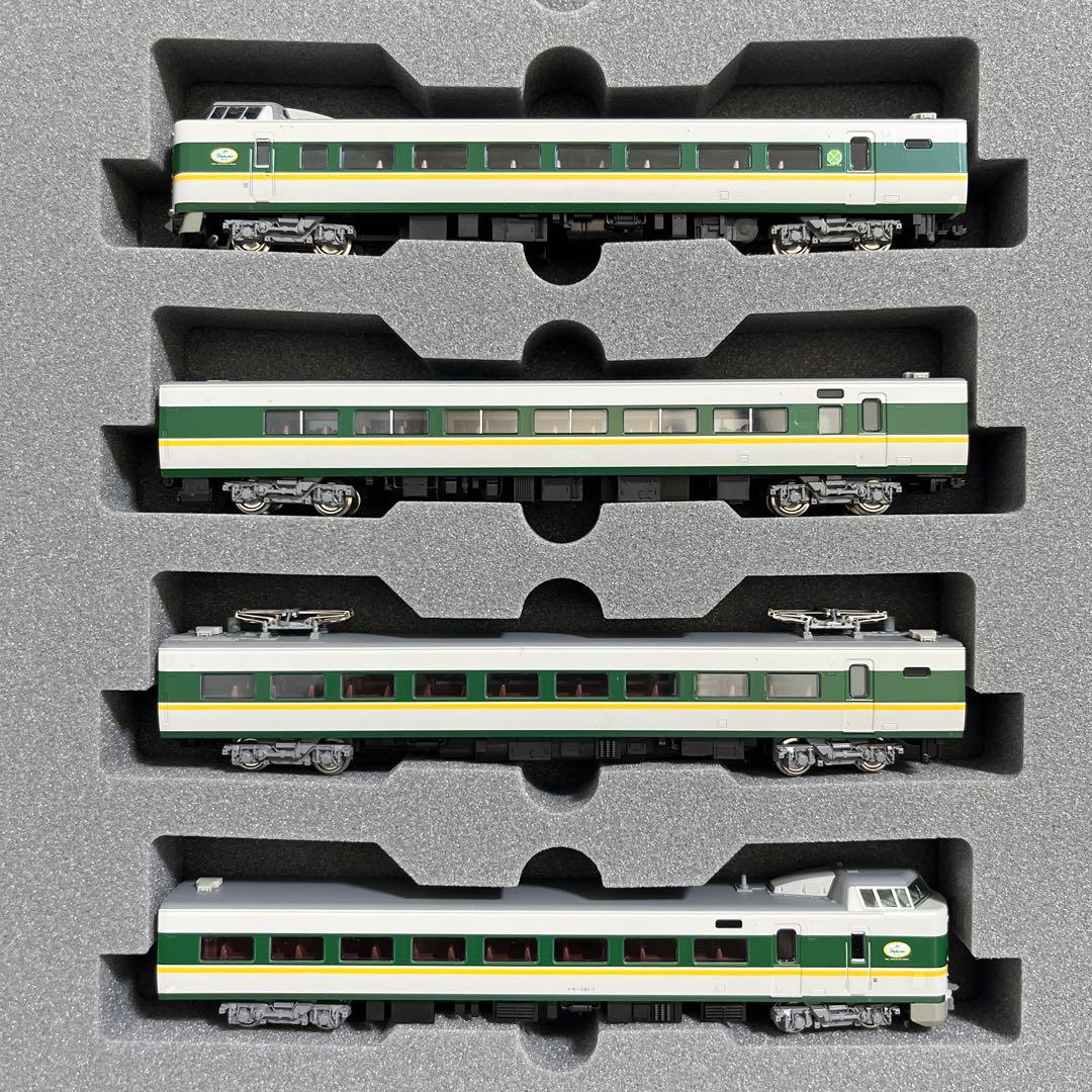 【ジャンク】KATO 381系リバイバル緑やくも風 4両セット