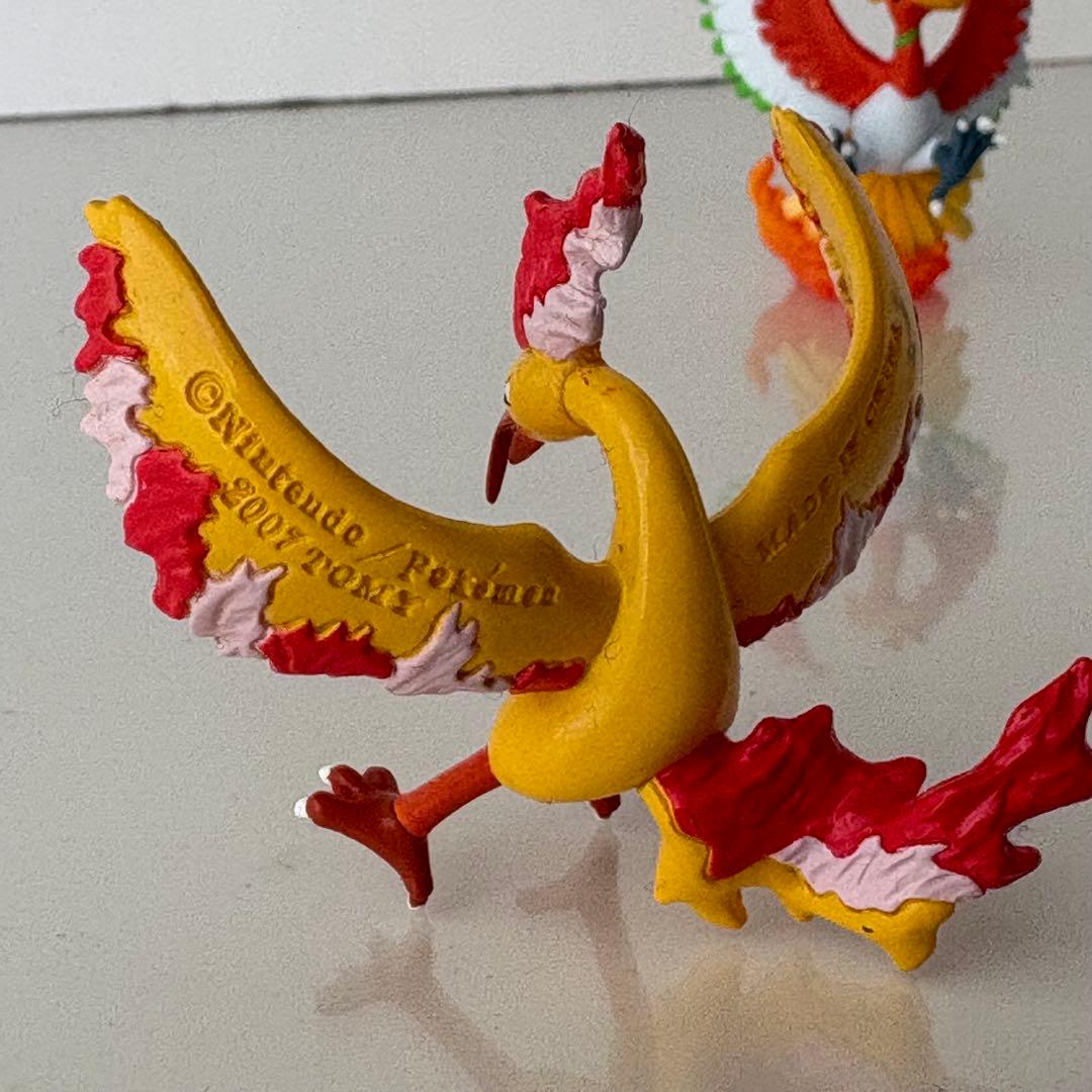 ポケモン フリーザー ファイヤー サンダー ホウオウ　フィギュアセット