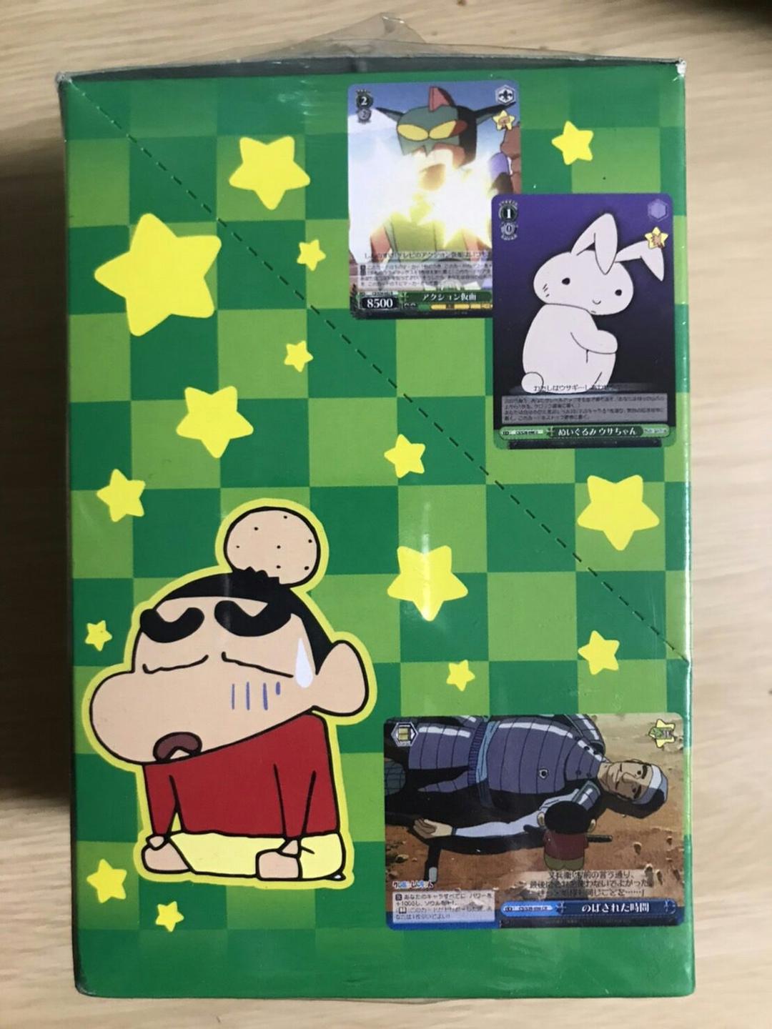 初版ヴァイスシュヴァルツ　クレヨンしんちゃん　box 　未開封　シュリンクつき