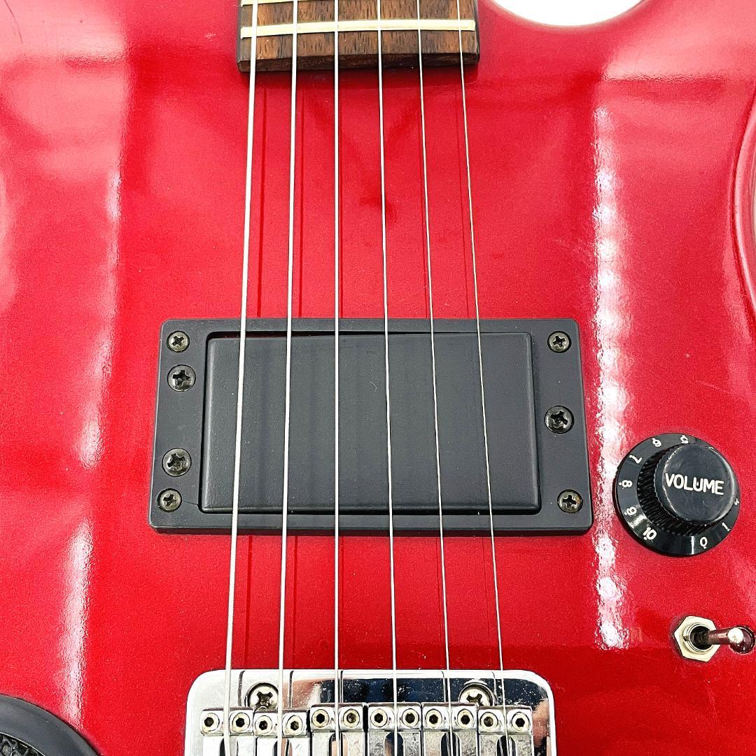 michael アンプ内蔵 ミニエレキギター スピーカー搭載【整備品】