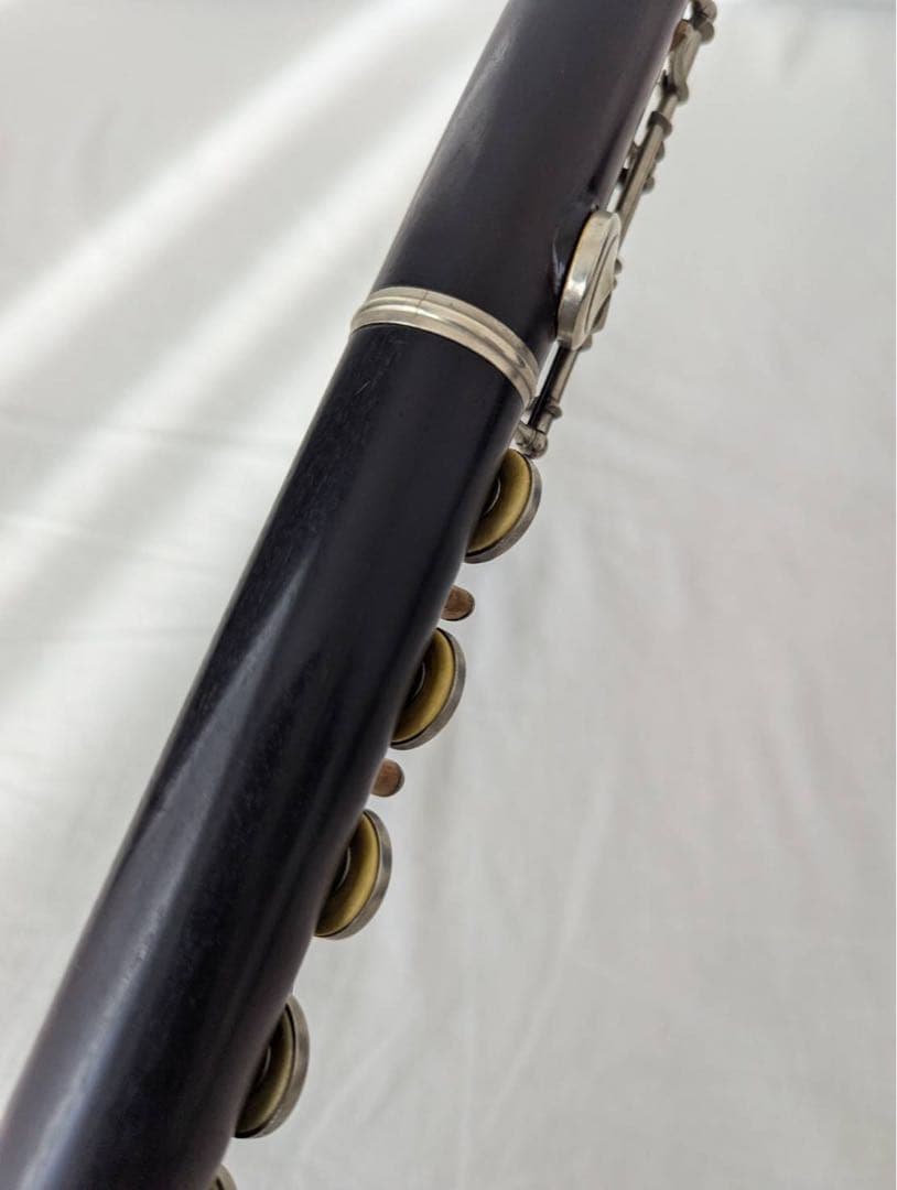 木製フルート ケース　キー付き