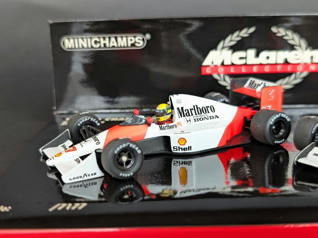 ミニチャンプス 1/43 マクラーレンMP4/5B・MP4/6 マルボロVer.