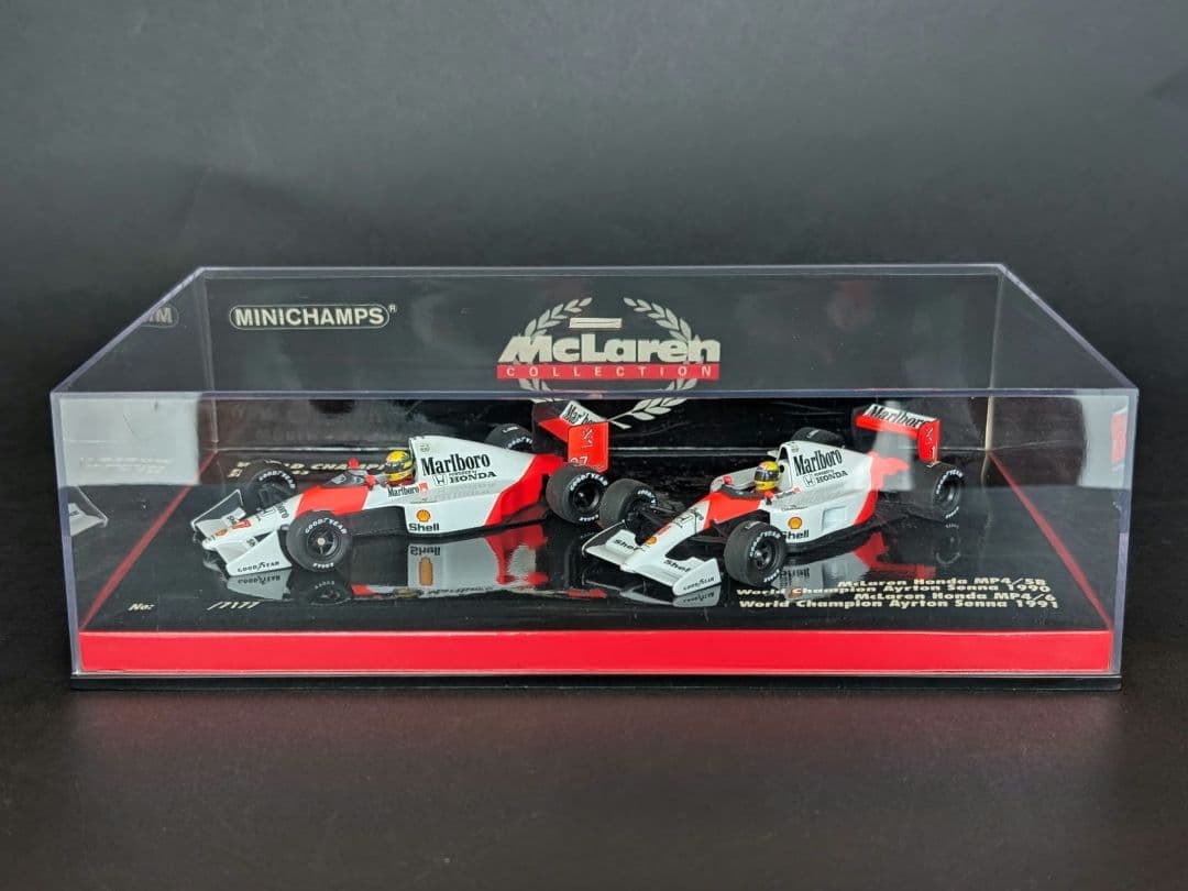 ミニチャンプス 1/43 マクラーレンMP4/5B・MP4/6 マルボロVer.