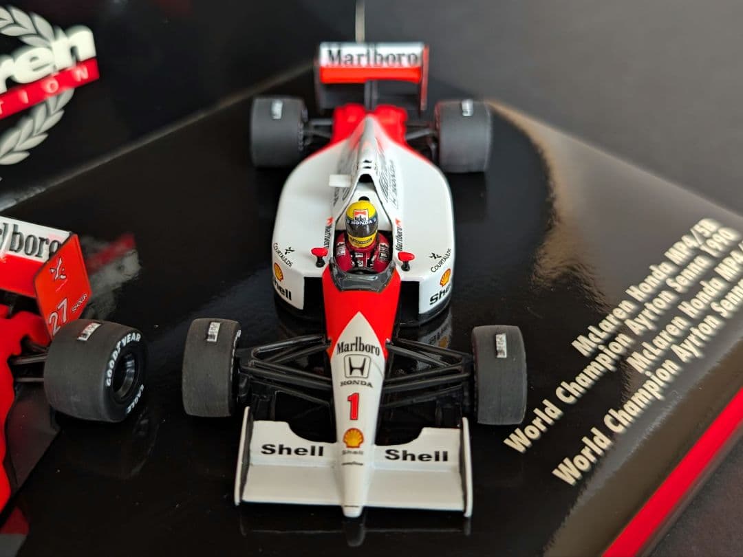 ミニチャンプス 1/43 マクラーレンMP4/5B・MP4/6 マルボロVer.