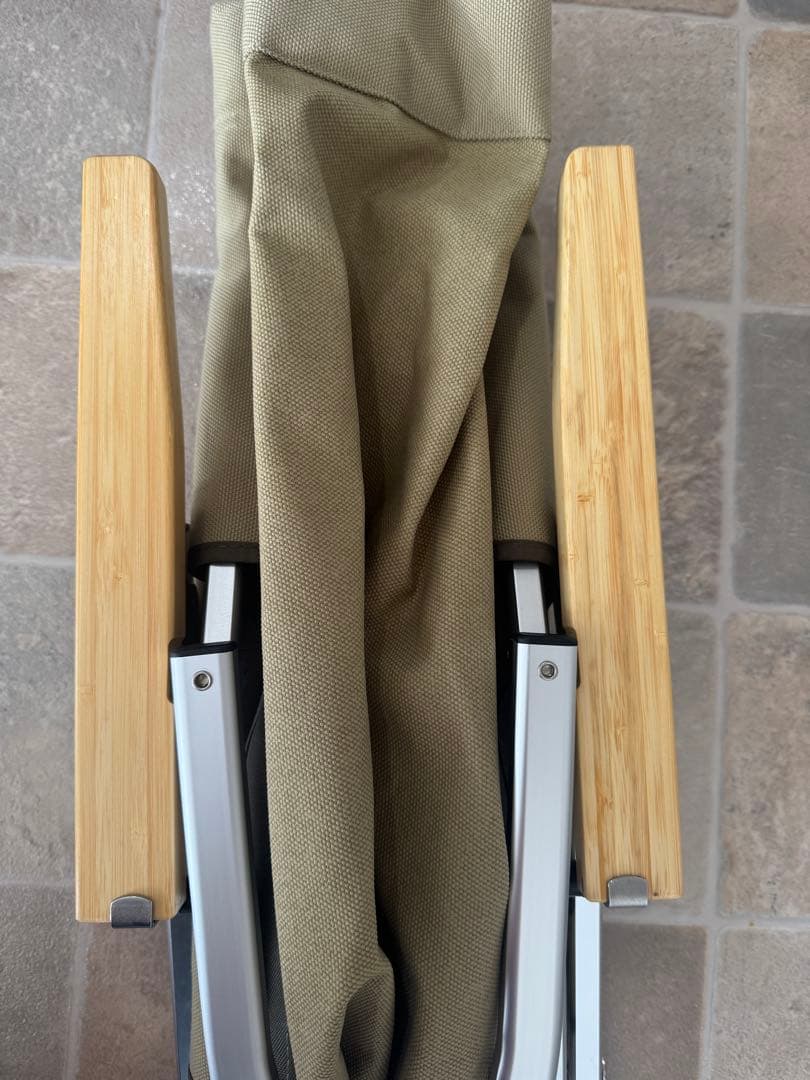 【asura】スノーピーク（ peak）　ローチェア30 カーキ①