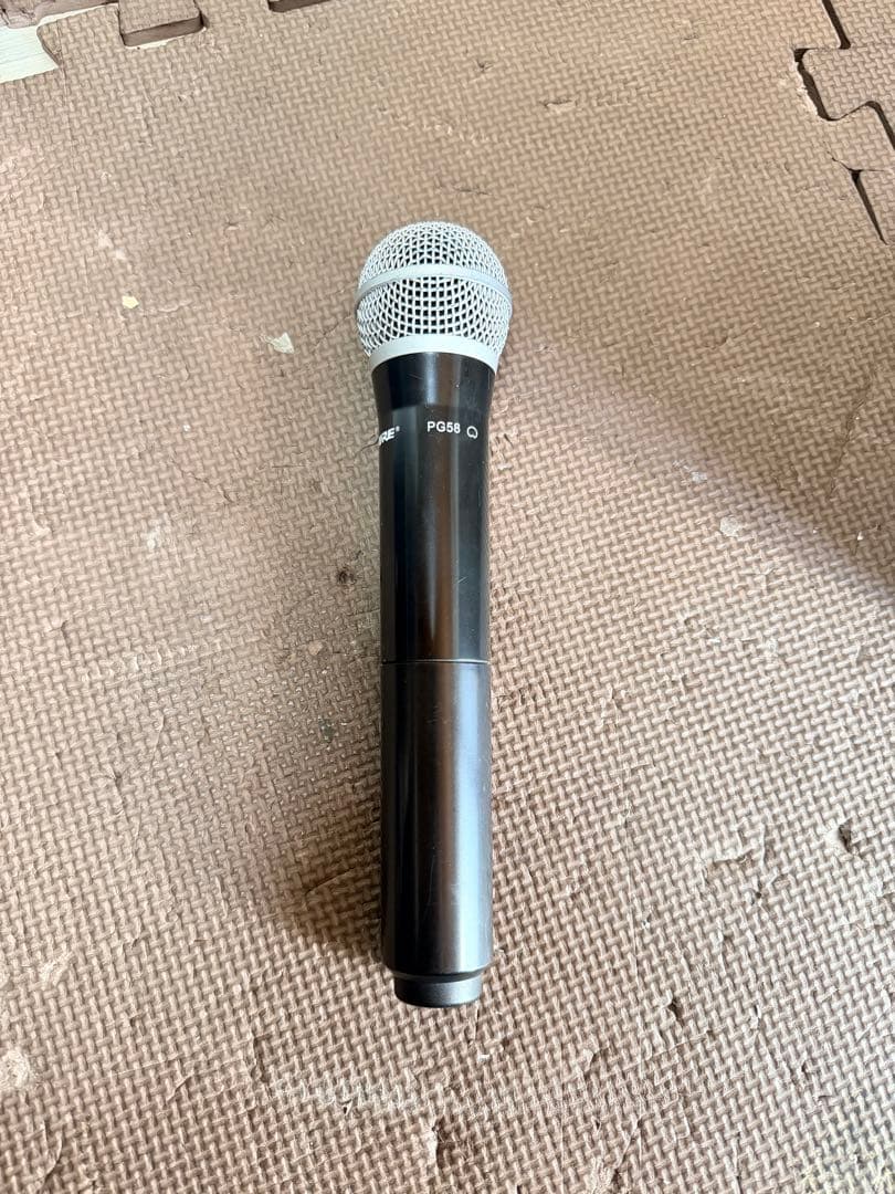 SHURE PG58 ダイナミックマイク、動作確認済み、良い品。