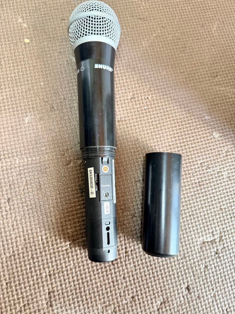 SHURE PG58 ダイナミックマイク、動作確認済み、良い品。