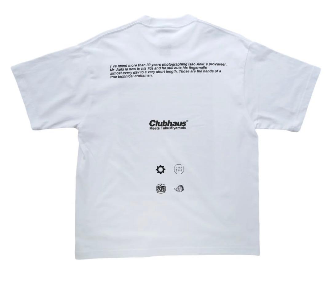 clubhausオアシス風 Tシャツ Lサイズ