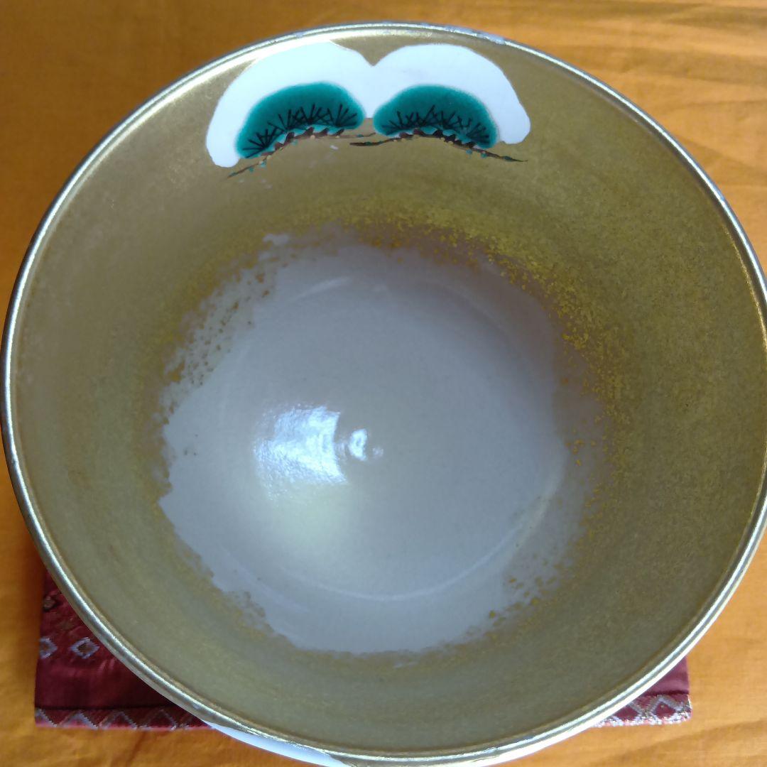 金砂子の抹茶碗