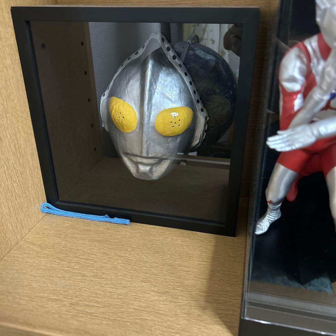 ウルトラマン　額装　お面　三春張子のお面