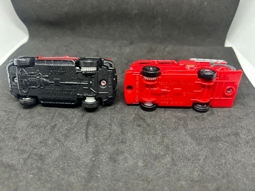 テコロジートミカ★消防車・救急車ミニカー4台セット