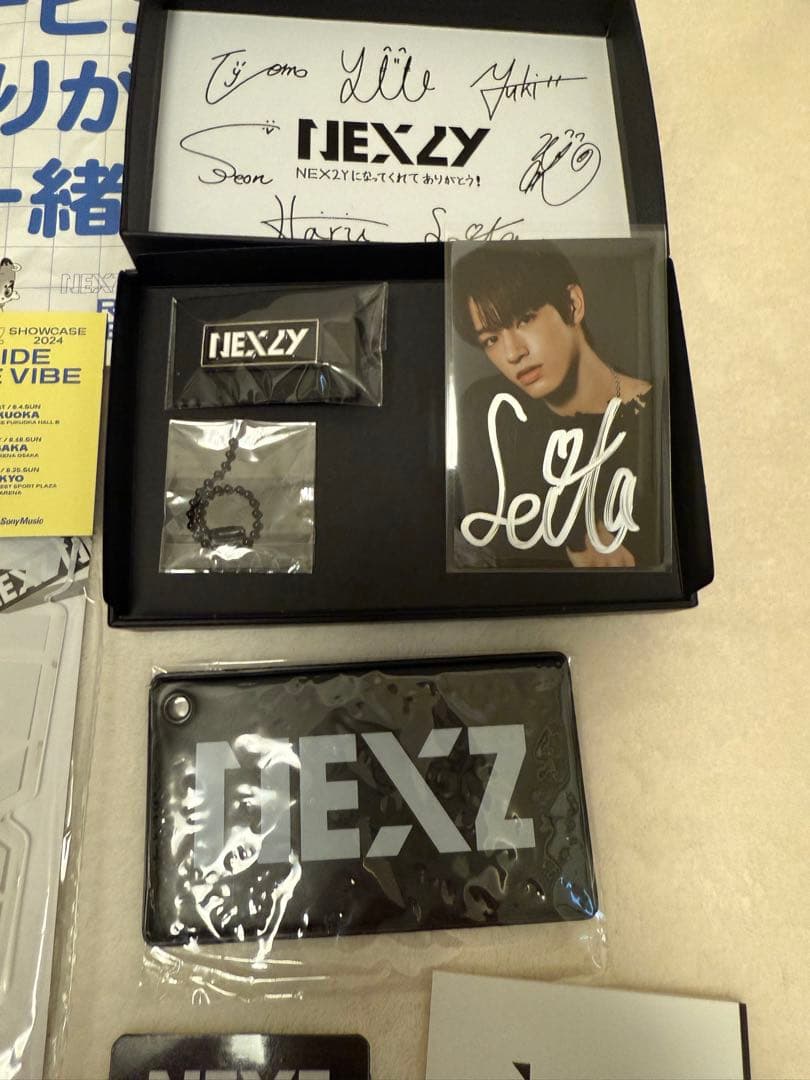 セール！NEXZ デビューショーケースセット　早期入会特典(セイタサイン付)