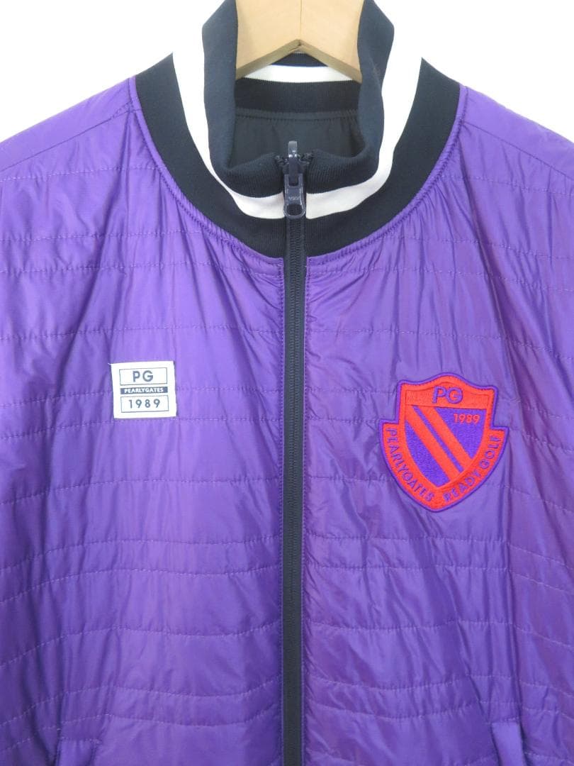 パーリーゲイツ パーテックス 中綿入り リバーシブル ジャケット 5 ベストにも