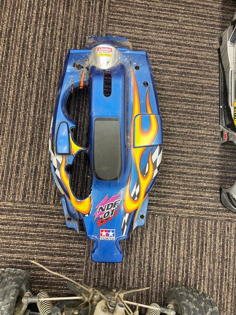 タミヤラジコン エンジン２台ジャンク品　プロポあり