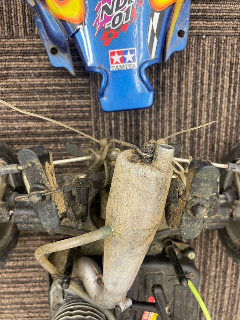 タミヤラジコン エンジン２台ジャンク品　プロポあり