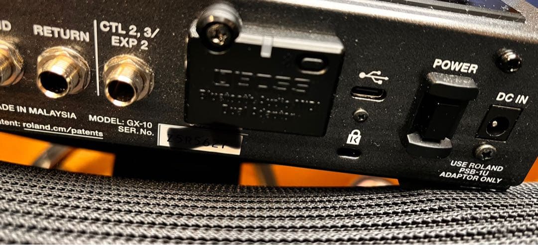 【美品】BOSS GX-10 本体 +BT-DUAL（装着済み）