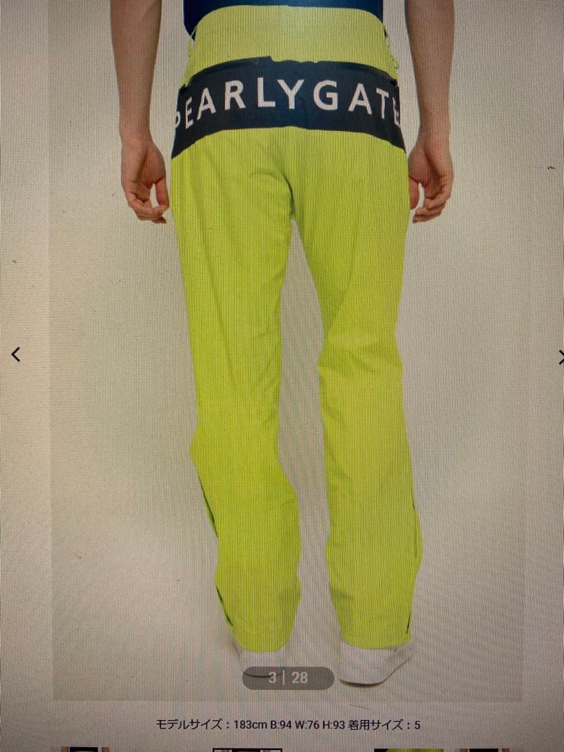 パーリーゲイツ　レインウェア