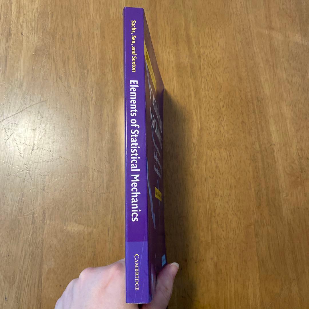 洋書 ELEMENTS OF STATISTICAL MECHANICS