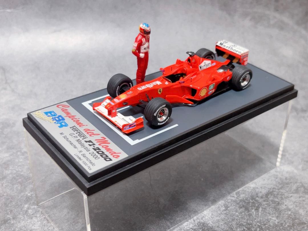 1000個限定品　BBR　1/43　フェラーリ　F1 2000　マレーシアGP