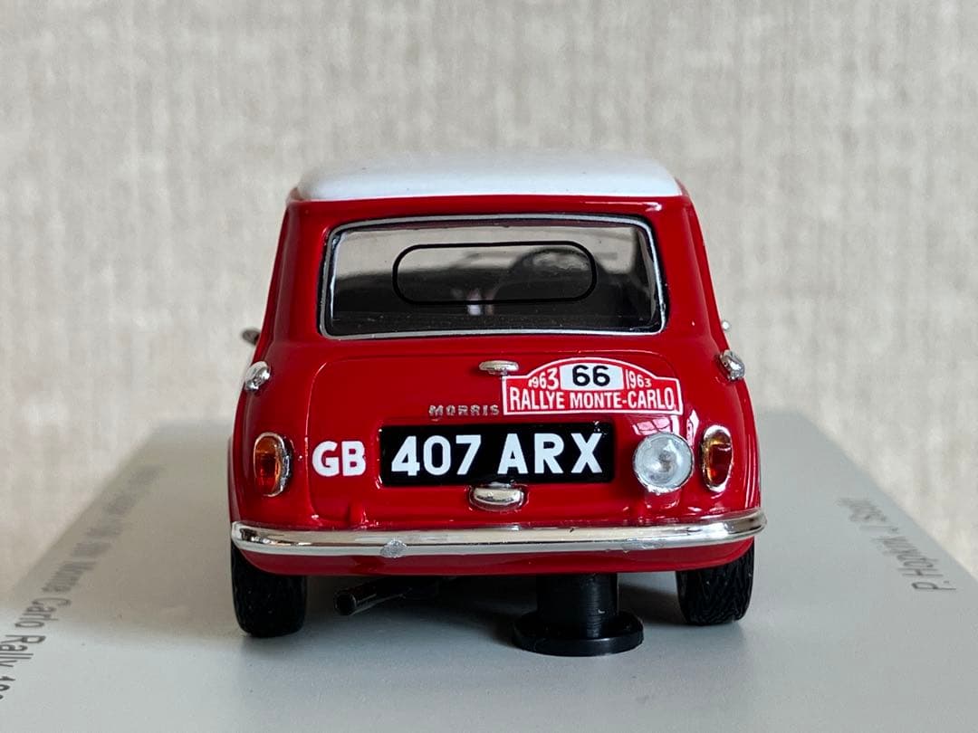 スパーク 1/43 モーリス クーパー #66 モンテカルロラリー 1963