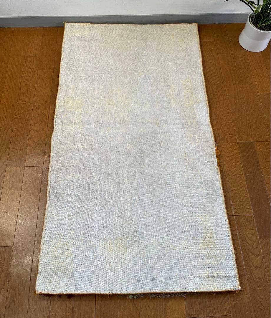 ヴィンテージ　ラグマット　シャギー　ミッドセンチュリー　北欧スタイル　モダン